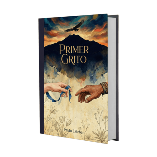 Mockup del libro Primer Grito